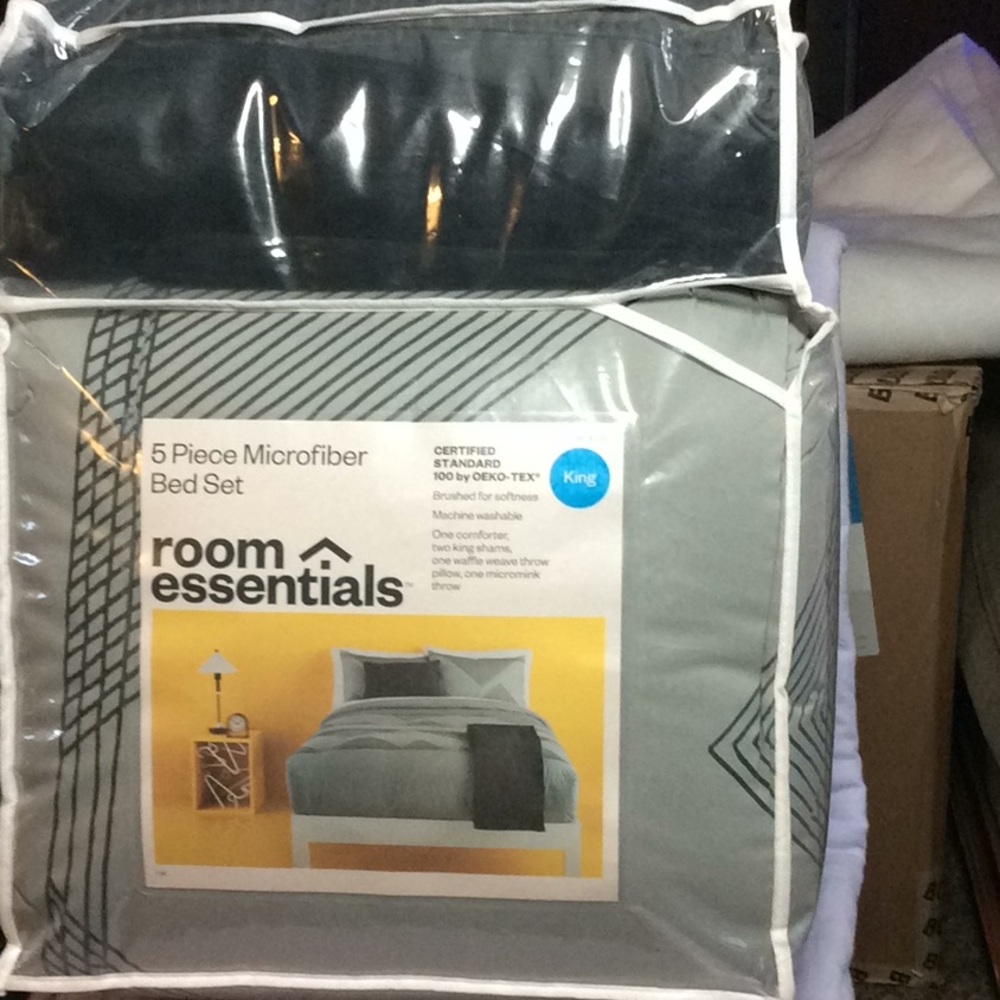 Microfiber 5 piece bed set